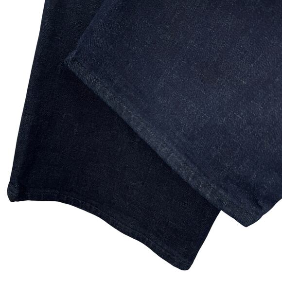 Banana Republic Trouser Wide Leg Jeans Womens 30P Blue High Rise Skater Classic - Picture 5 of 10